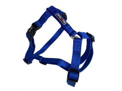 Postroj Gimborn Nylon H 1,0 x 33-44 cm modrý