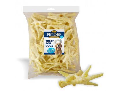 Pet Chef Dog drůbeží pařát bílý 50 ks