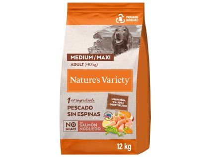 40320 nature s variety original pro stredni psy s lososem 2 kg