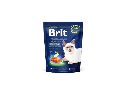 Brit Premium by Nature Cat Sterilized Salmon 300 g