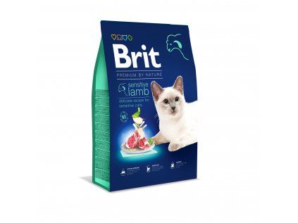Brit Premium by Nature Cat Sensitive Lamb 8 kg