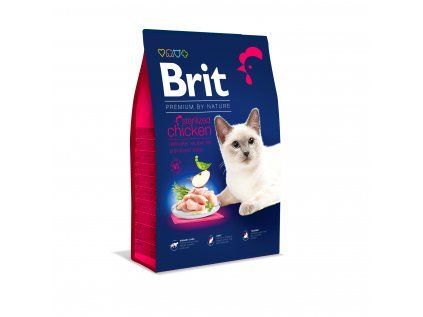 Brit Premium by Nature Cat Sterilized Chicken 8 kg