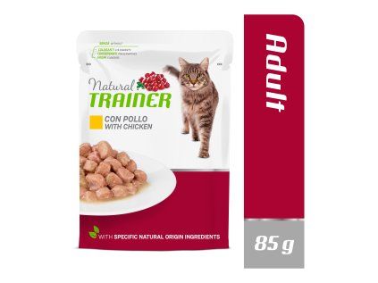 Kapsička Natural Trainer Cat adult kuře 85 g