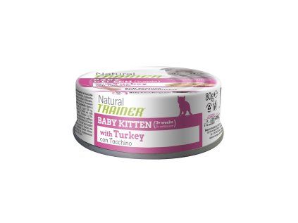 Konzerva Natural Trainer Cat BABY KITTEN krůta 80 g