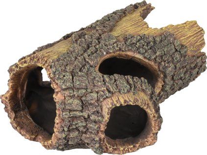 Flamingo akvarijní dekorace DEMIS TREE STUMP 15 x 10 cm