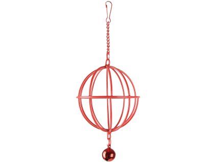 Flamingo stojan míček MIL červený průměr 7 cm