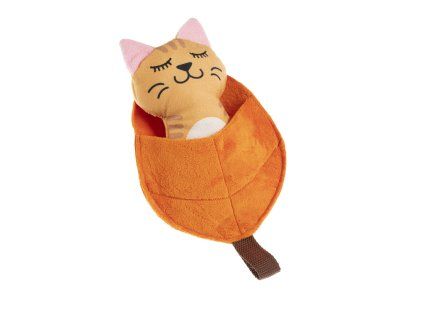 Hračka GIMDOG SLEEPY CAT kočka plyš