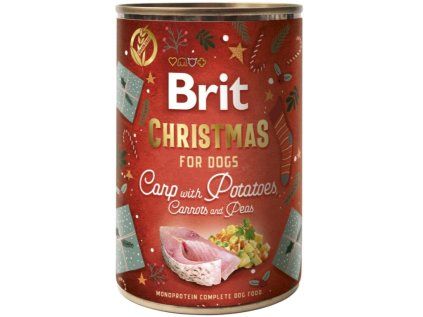 Brit Care Dog vánoční konzerva pro psy Monoprotein 400g