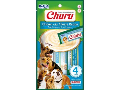 Churu dog masové pyré - kuře, sýr 56 g