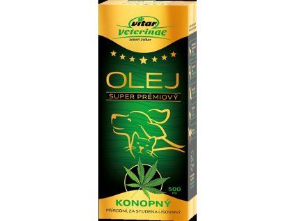 VITAR Veterinae konopný olej 500 ml