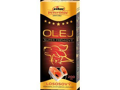 VITAR Veterinae lososový olej 200 ml