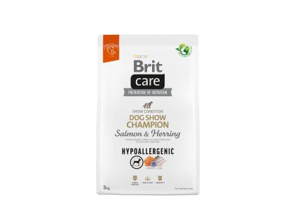 Brit Care Dog Hypoallergenic Dog Show Champion, 3kg
