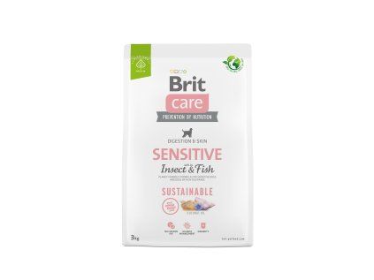 Brit Care Dog Sustainable Sensitive, 3kg