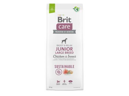 Brit Care Dog Sustainable Junior Large Breed, 12 kg