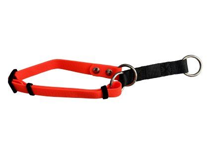HUHUBAMBOO obojek POLYTRACE polostahovací 35 - 64 cm, oranžový