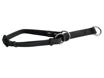 HUHUBAMBOO obojek POLYTRACE polostahovací 30 - 54 cm, černý