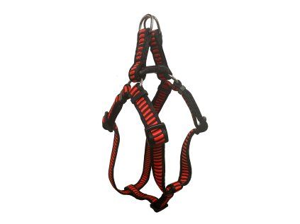 HUHUBAMBOO postroj ŽEBŘÍK 32-46 cm, červený