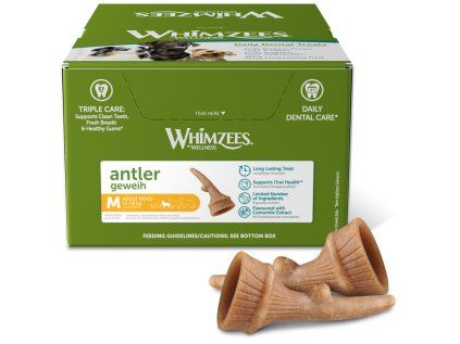 WHIMZEES Parohy dentální pamlsek pro psy M 66ks