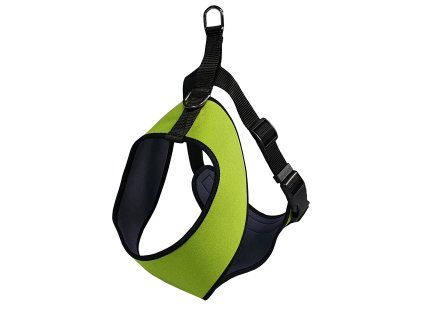HUHUBAMBOO postroj do auta neopren, zelený vel. XS