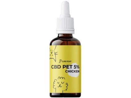 Curepoint CBD olej 5% kuře 10 ml
