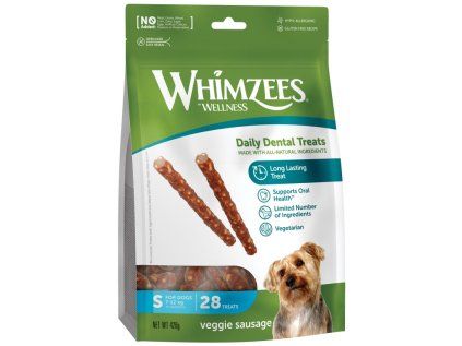 WHIMZEES dentální pamlsek párek S 28ks