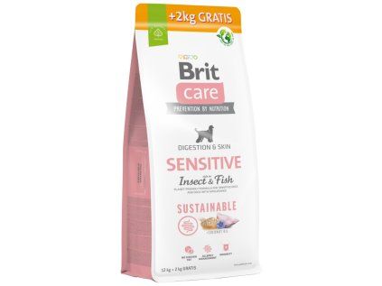 Brit Care Dog Sustainable Sensitive 12 + 2 kg