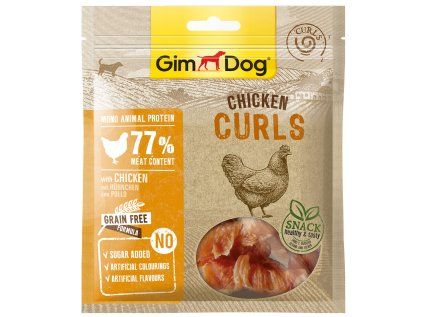 GIMDOG Curls kuřecí 55 g