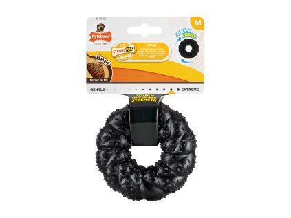 Nylabone hračka Strong kruh příchuť hovězí M