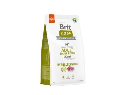 Brit Care Dog Hypoallergenic Adult Small Breed - lamb and rice 7 kg