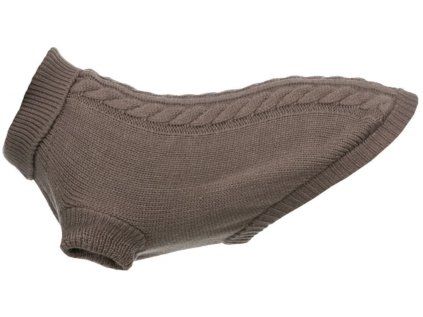 Trixie Kenton svetr hnědošedá L 55 cm
