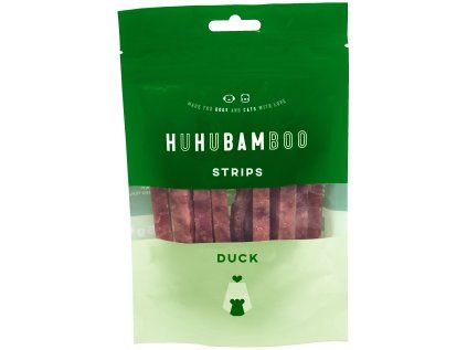 Huhubamboo kachní proužky 75g