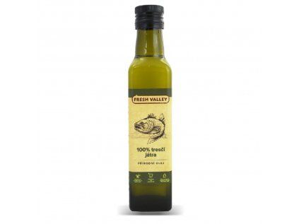 Fresh Valley olej z tresčích jater 250ml