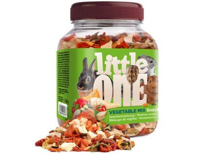 Little One zeleninový mix pamlsky pro hlodavce 140g