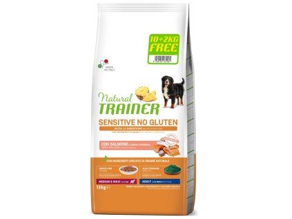 TRAINER Natural SENSITIVE No Gluten Adult losos 12kg