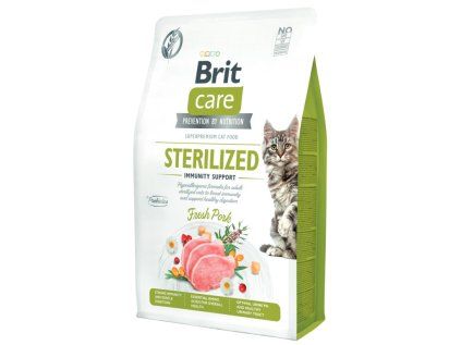 Brit Care Cat Grain-Free Sterilized Immunity Support 2 kg