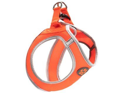 Postroj Gimborn Alfresco Mesh S 37-40 cm oranžový
