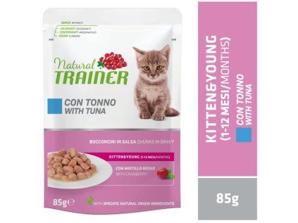 Trainer Natural kapsička Cat Kitten&Young tuňák 85 g