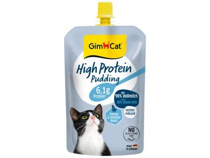 GimCat pudink pro kočky s vysokým obsahem proteinu 100 g