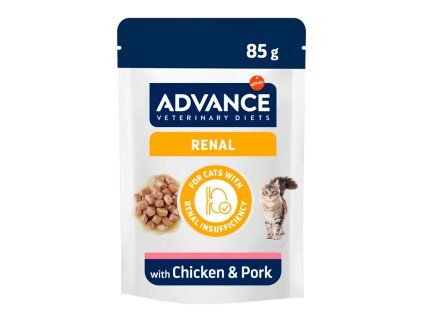 Veterinární kapsička pro kočky ADVANCE VD Cat Renal 85 g