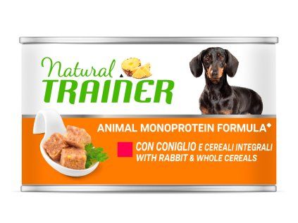 Konzerva pro psy Natural Trainer Sensitive králík 150 g