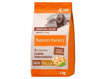 Granule pro psy Nature's Variety s kuřecím masem 3 kg