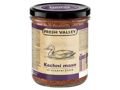 Sklenice Fresh Valley s kachním masem 400 g