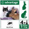 Advantage spot-on kočka 4kg a více (fialový)