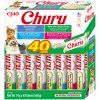 Churu cat masové pyré mix - tuňák, mořské plody 560 g (balení)
