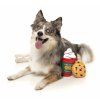 FuzzYard Xmas plyšová hračka kelímek Puppuccino a Cookies 3 ks