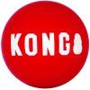 KONG Signature hračka gumový míč M 2 ks